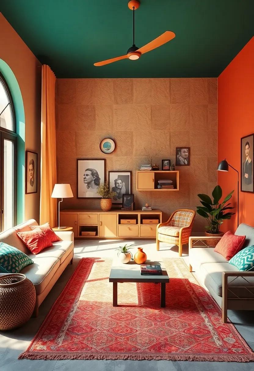 Earthy Family Fun: Utilize terracotta and earthy‌ tones mixed with splashes of colorful décor, fostering an inspiring ‌connection to nature