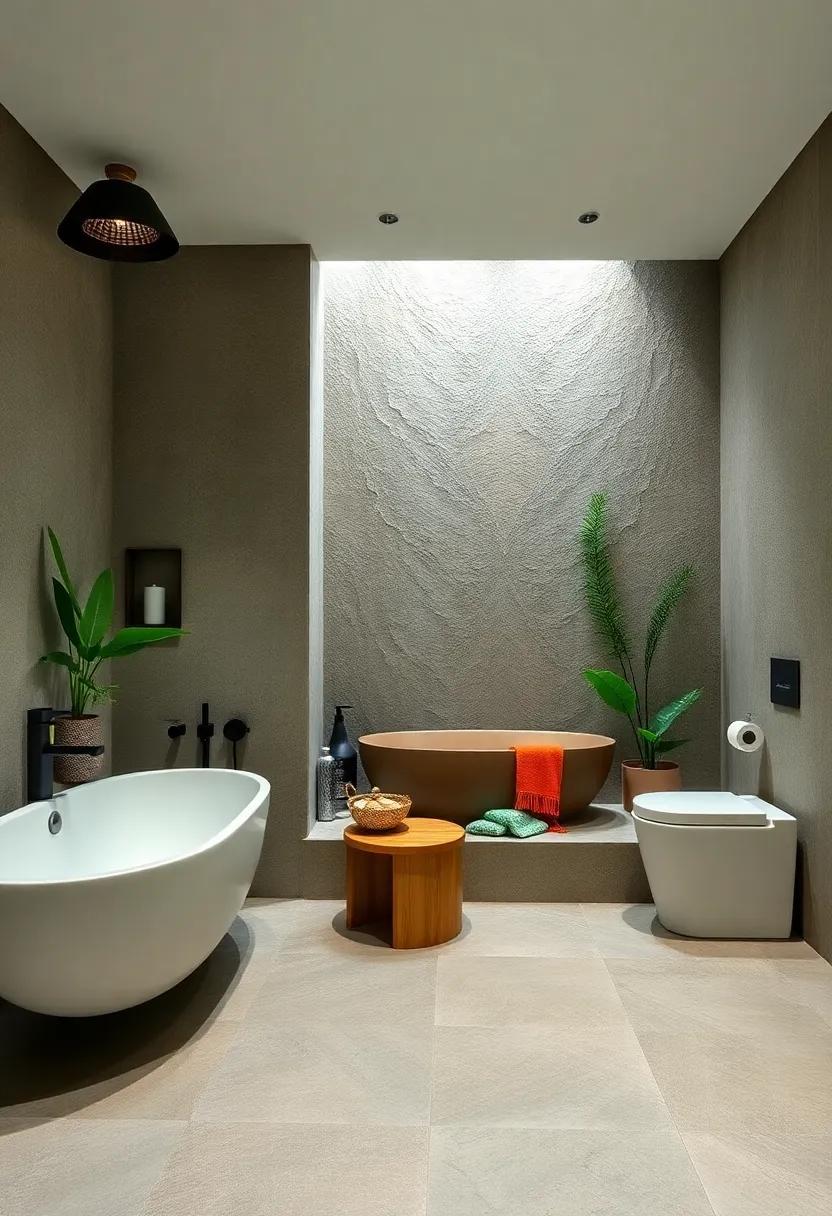 Foster a connection with nature by designing an outdoor⁣ shower or bath area,embracing the⁢ elements in your sustainable sanctuary