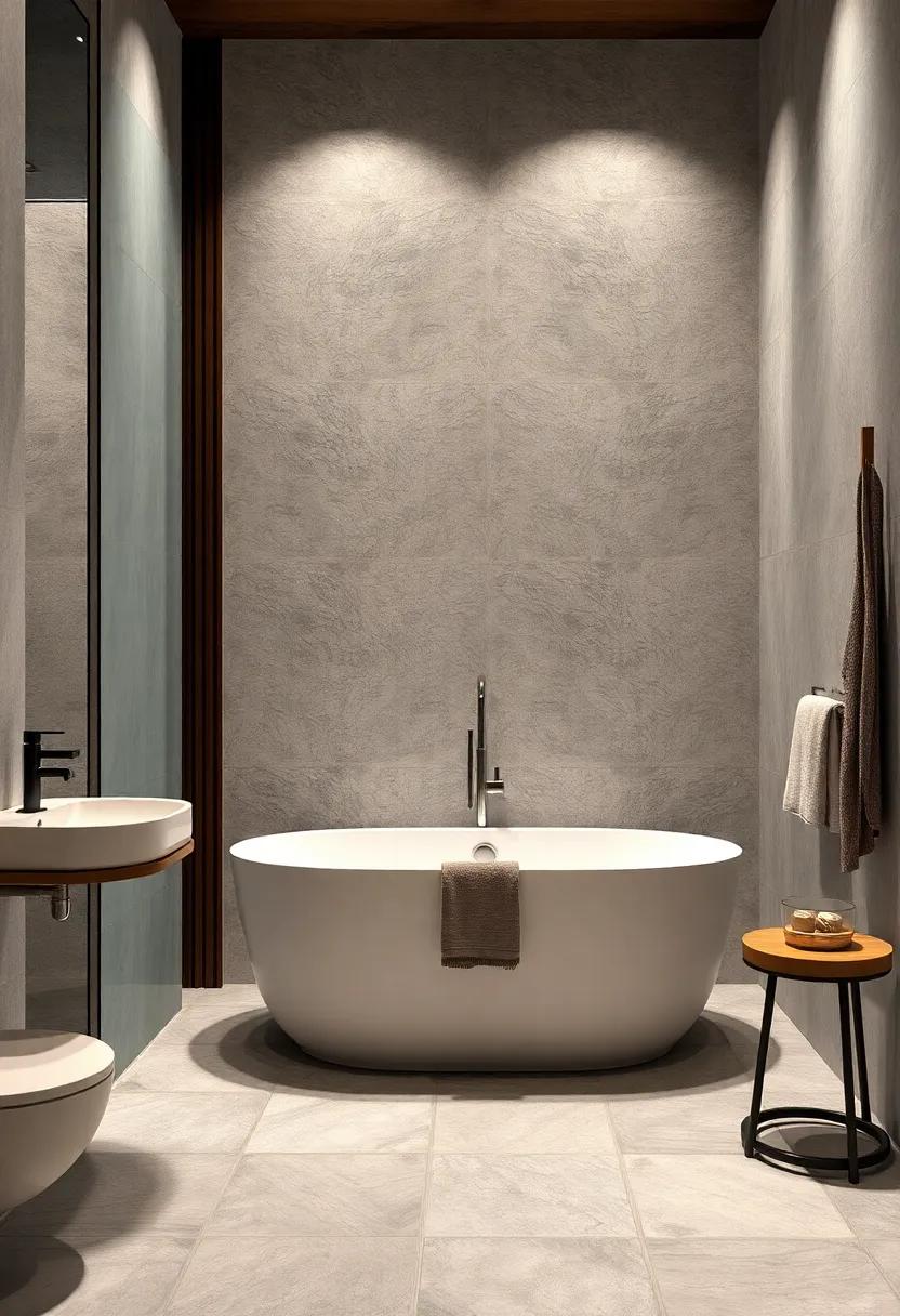 Choose a Unique ‍Bathtub shape:‍ think outside the box with unique tub shapes—oval, asymmetrical,⁣ or even a suspended design for a ⁤stylish⁤ twist