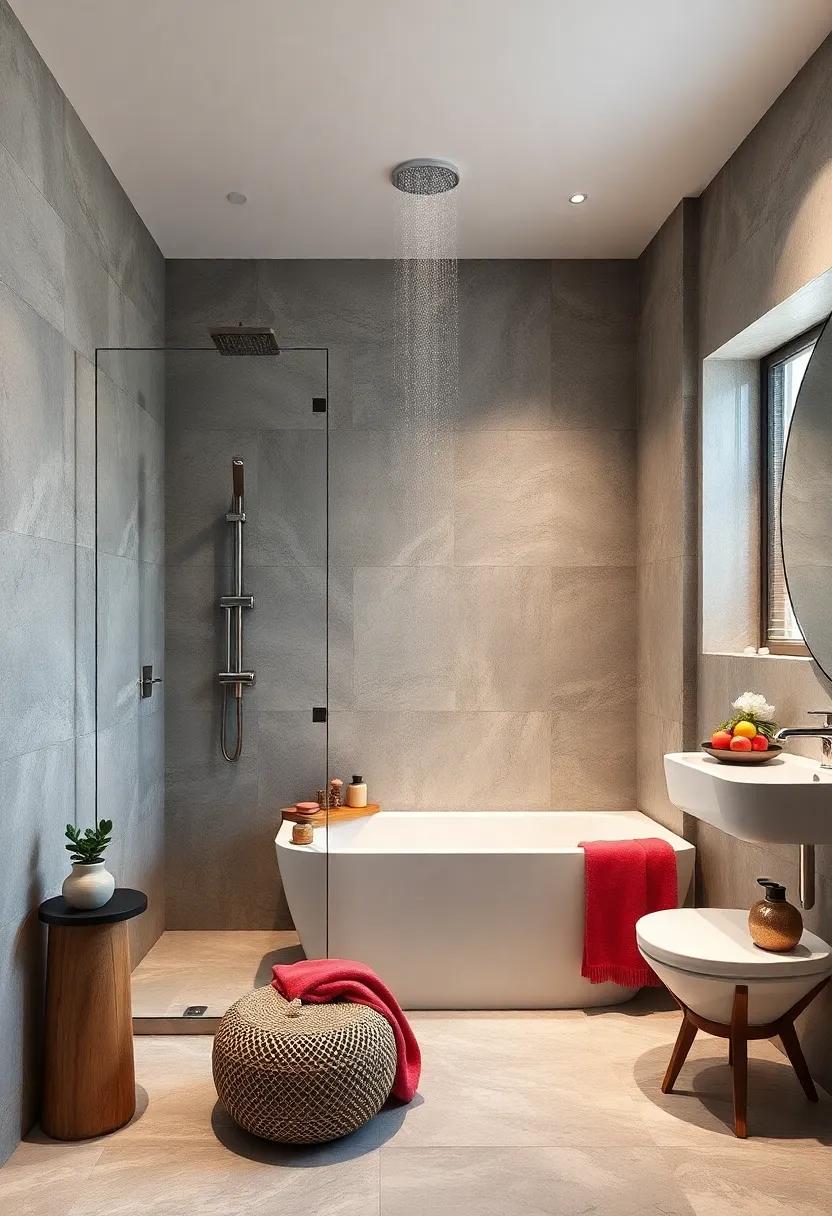 Invest in a Rainfall‌ Showerhead: Elevate your shower experience with ‌a luxurious⁤ rainfall showerhead, bringing ‍a⁣ touch of relaxation anytime you‌ bathe