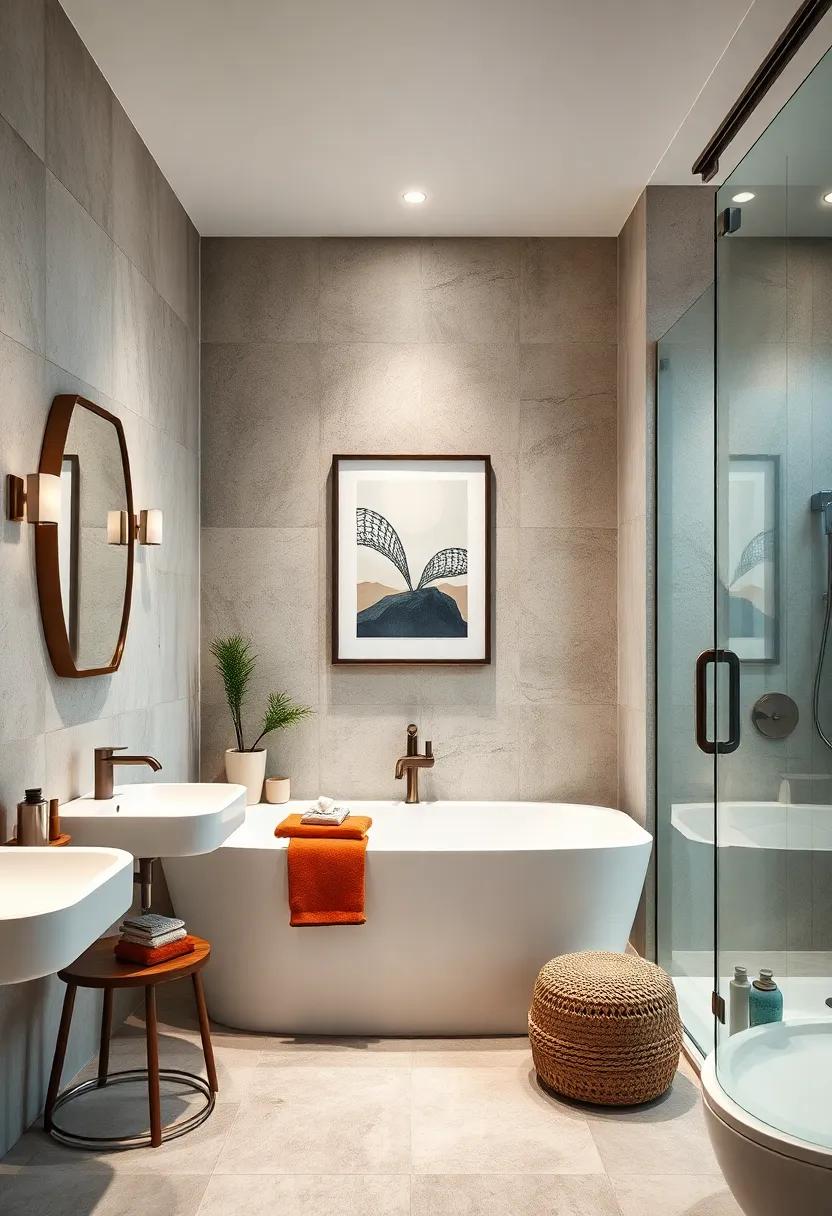 Personalize with Art: Hang artwork or framed prints in your bathroom ⁣to infuse personal style and make the space ⁤feel unique