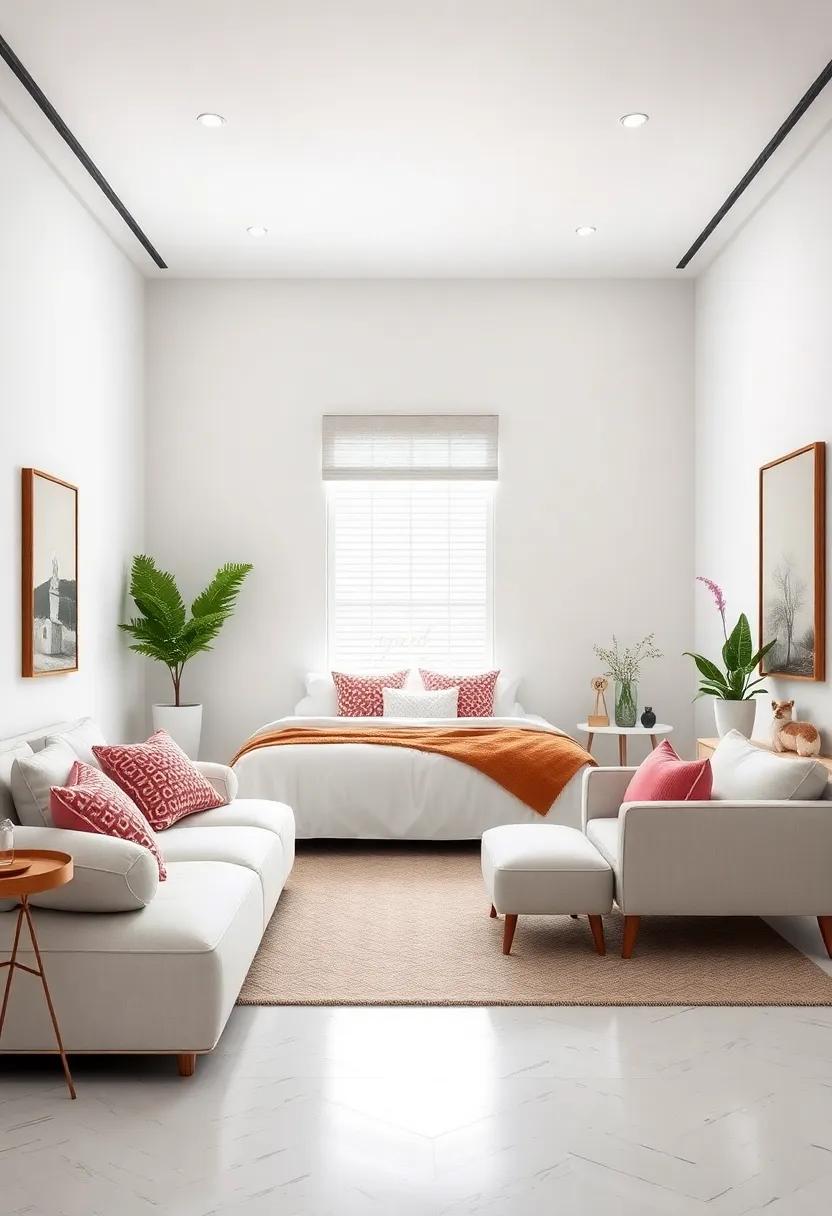 Paint it White: Embrace‍ crisp, clean lines by painting your bedroom in all-white, which can‌ make the space feel larger and more peaceful