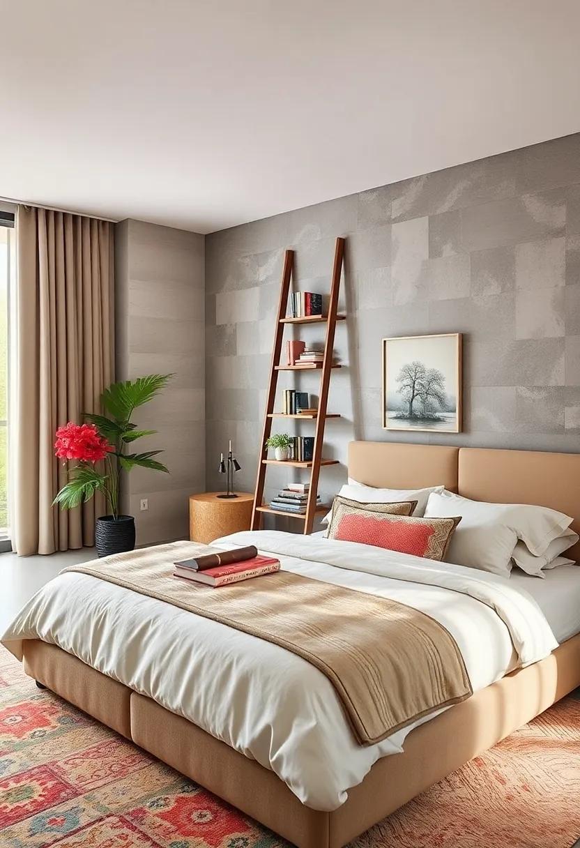 Repurposed ‌Items: Look around for items you already own that can be repurposed; an old ‌ladder can become a unique bookshelf,for example