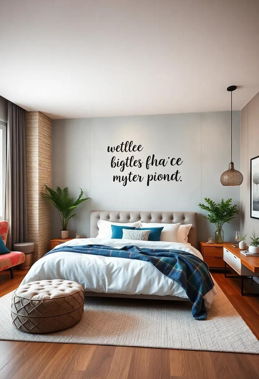 Wall Quotes: personalize your space with wall decals or stencils featuring your favorite quotes for a ​motivational touch⁤ every day