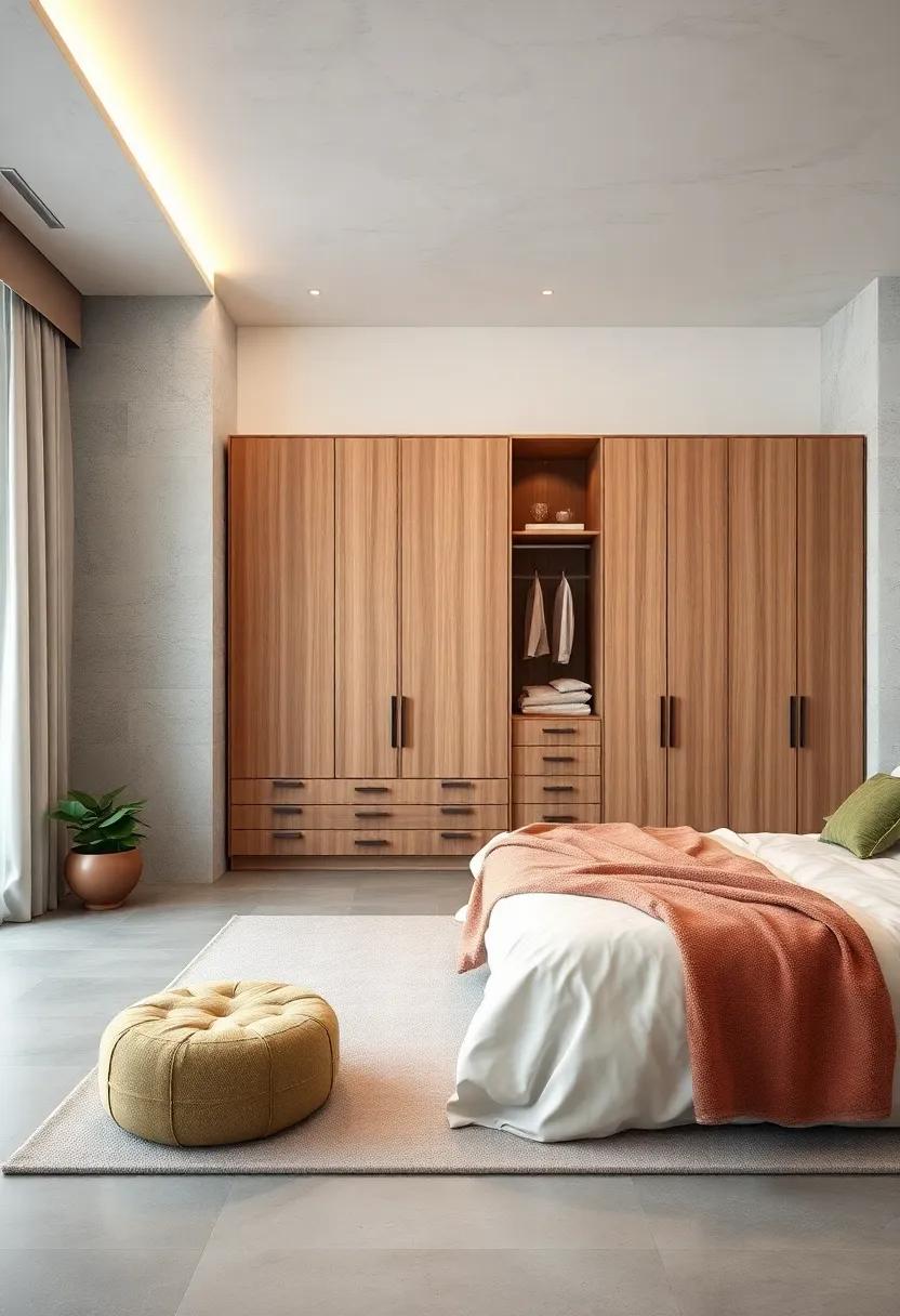 Embracing Minimalism: Discover how⁣ a pared-down aesthetic with a⁤ sleek wardrobe​ can transform your bedroom⁢ into‍ a tranquil retreat