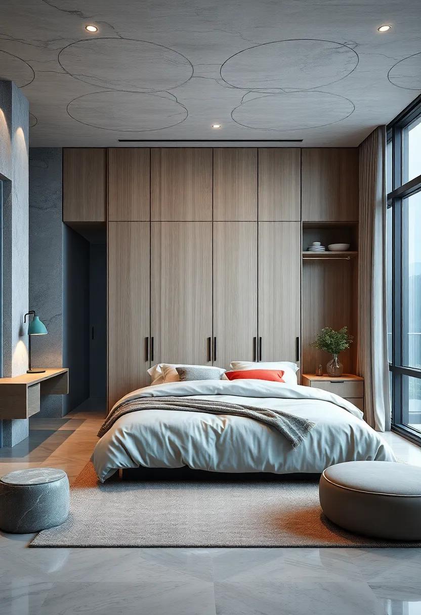 Futuristic‌ Design: Get inspired by ⁢cutting-edge wardrobe⁣ designs that integrate ‌technology ⁤and sleek​ lines‌ for a contemporary edge