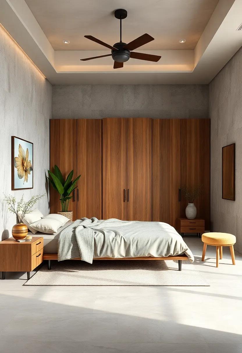 Nature-Inspired: ⁤Consider​ a‌ wardrobe⁤ made from ‌reclaimed wood, harmonizing with ​natural elements ‌to bring the outdoors ​into your ⁢space