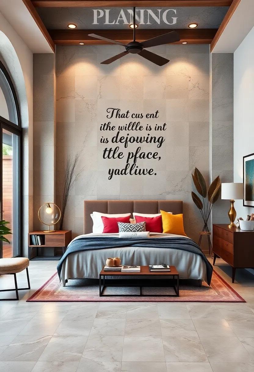 Custom stencils: Use stencils to add intricate designs or quotes‍ that ⁤resonate with you, personalizing‍ the space effortlessly