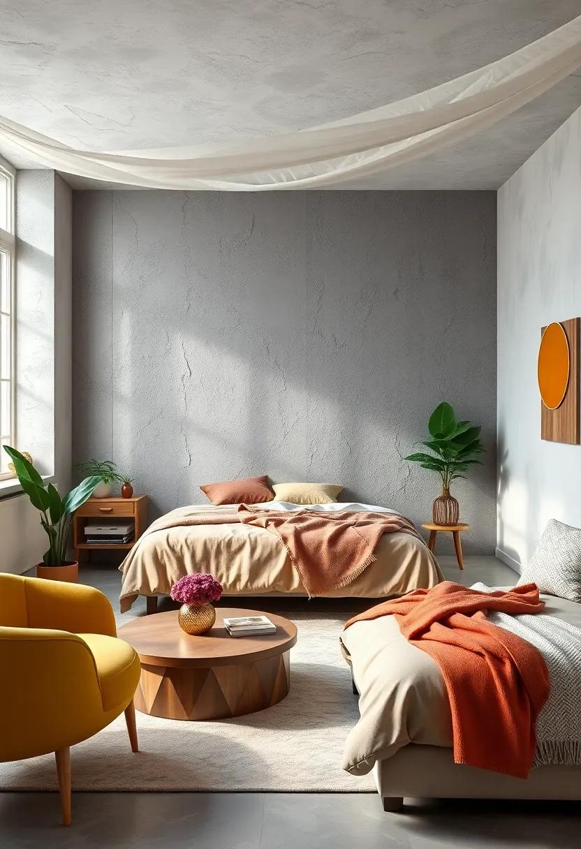 Textured Walls: Experiment with‍ textured paint finishes, such as⁣ stucco or ⁣sponge, to add visual interest and a tactile experience