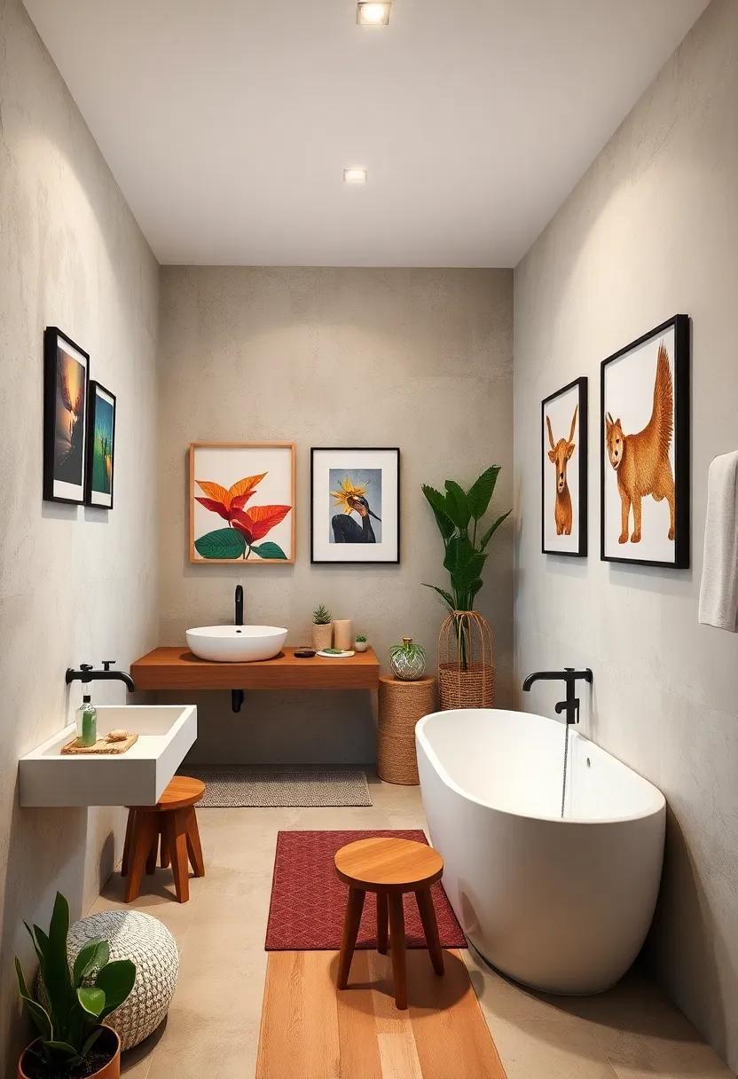 Decorate with Art: hang small art pieces or prints that resonate with you to personalize the space and stimulate creativity