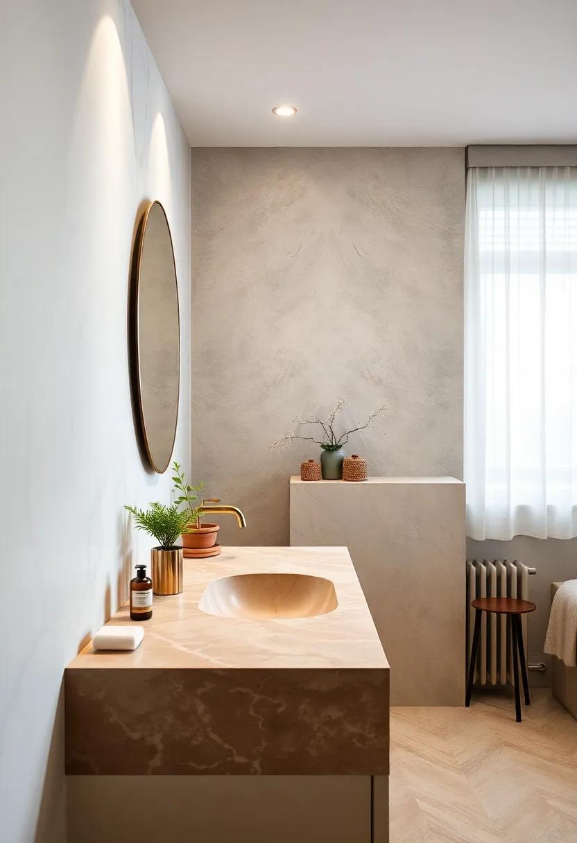 Install a Statement Faucet: Choose a unique or artistically designed faucet to instantly enhance the visual appeal of your sink