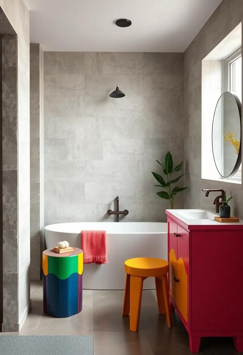 Color-Dipped Furniture: Dip or paint wooden stools and cabinets in eye-catching colors for a⁣ fun ⁢twist that cleverly draws attention