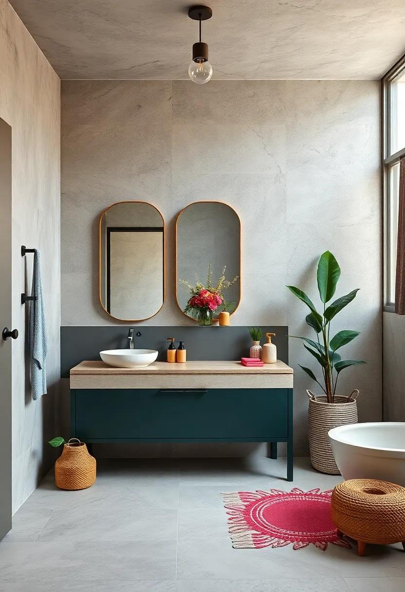 Customized Vanities: Design your own vanity using repurposed furniture or a mix of materials to achieve⁢ a personalized look that ‌stands out