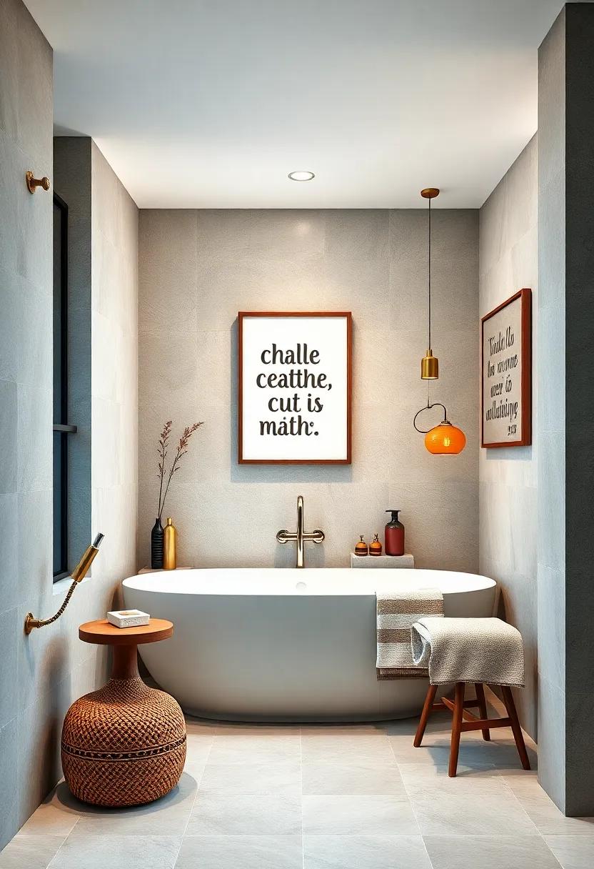 Inspirational‌ Quotes: Use wall‍ decals or framed art featuring ⁤quotes or affirmations that resonate with you for motivational decor