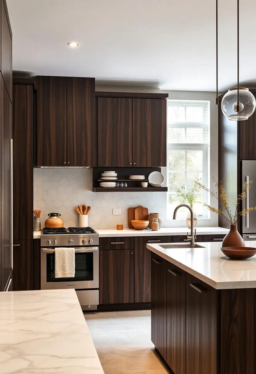 Keep ⁣countertops Clutter-Free: Focus on ⁣a clean, organized workspace to emphasize‍ your cabinets' rich beauty and craftsmanship