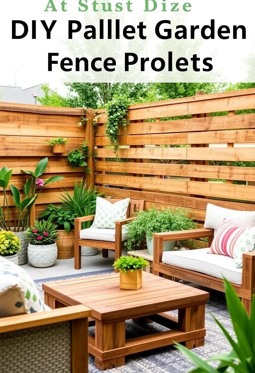 Vintage Charm: Transform weathered‌ pallets into a rustic garden⁤ fence that complements your‌ blossoming landscape, creating a cozy and inviting atmosphere