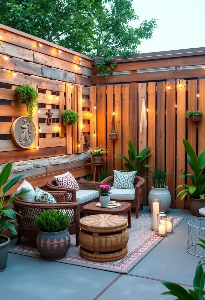 Fairy ​Tale Fencing: Create an enchanting look by adding whimsical touches like ⁤fairy lights or hanging⁣ decor to your pallet fence, making​ your garden feel like ‍a dream