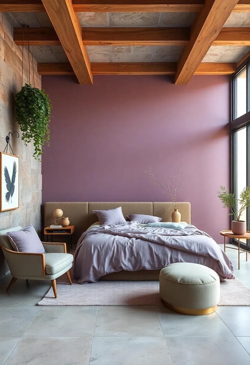 Dusty Lilac: A‌ soft, muted purple that offers a calming effect, perfect⁤ for creating a dreamy retreat