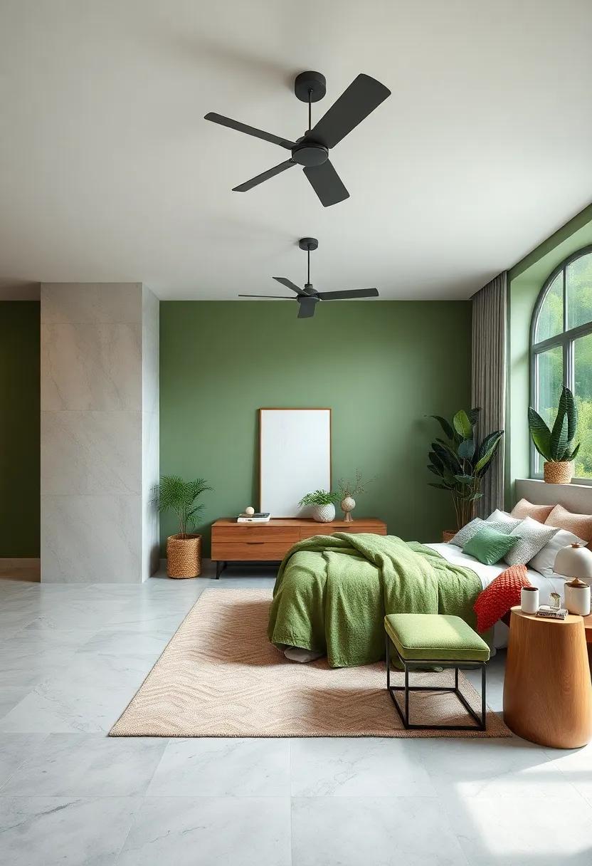 Fern Green: ‍Inspired by lush foliage, ⁢this hue connects you to nature and promotes a soothing⁣ environment