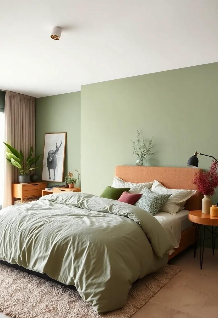 Soft ⁢Sage Green: Embrace the tranquility of nature with this muted ‌green, perfect for ⁤creating a serene ​and refreshing atmosphere