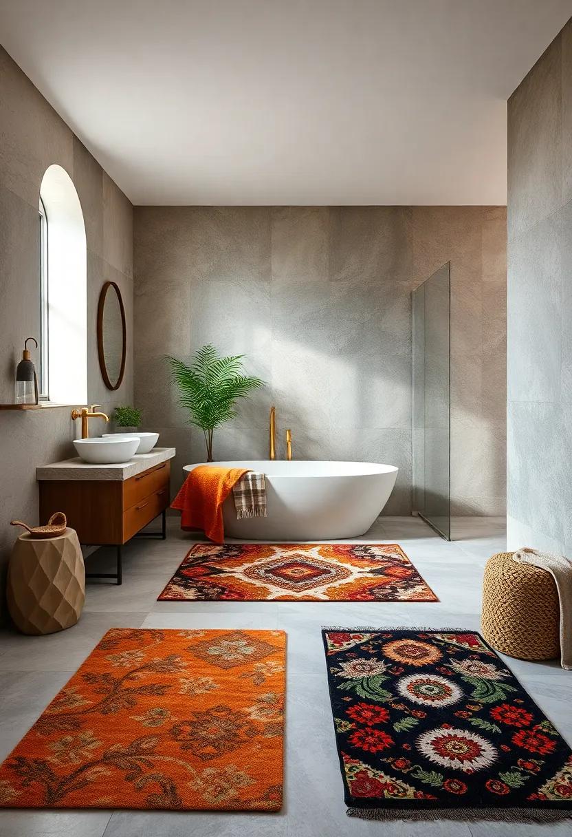 Nature's Palette: Incorporate​ nature-inspired ‍motifs in ⁣your rugs to enhance a⁢ serene ⁢and rejuvenating⁣ ambiance,echoing the beauty ⁣of the outdoors