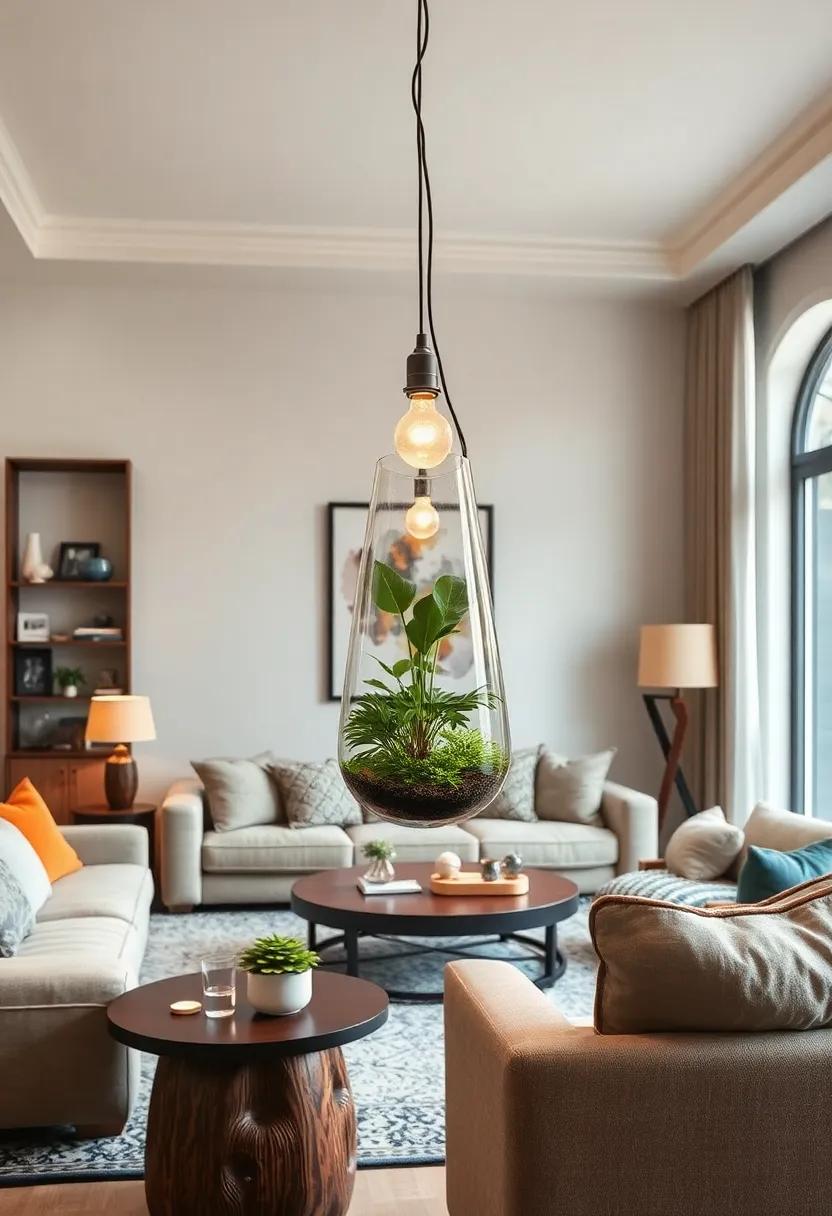 Scandinavian Minimalist Pendant: Opt for a minimalist pendant with clean lines and a natural wood finish, seamlessly integrating into your stylish ​space