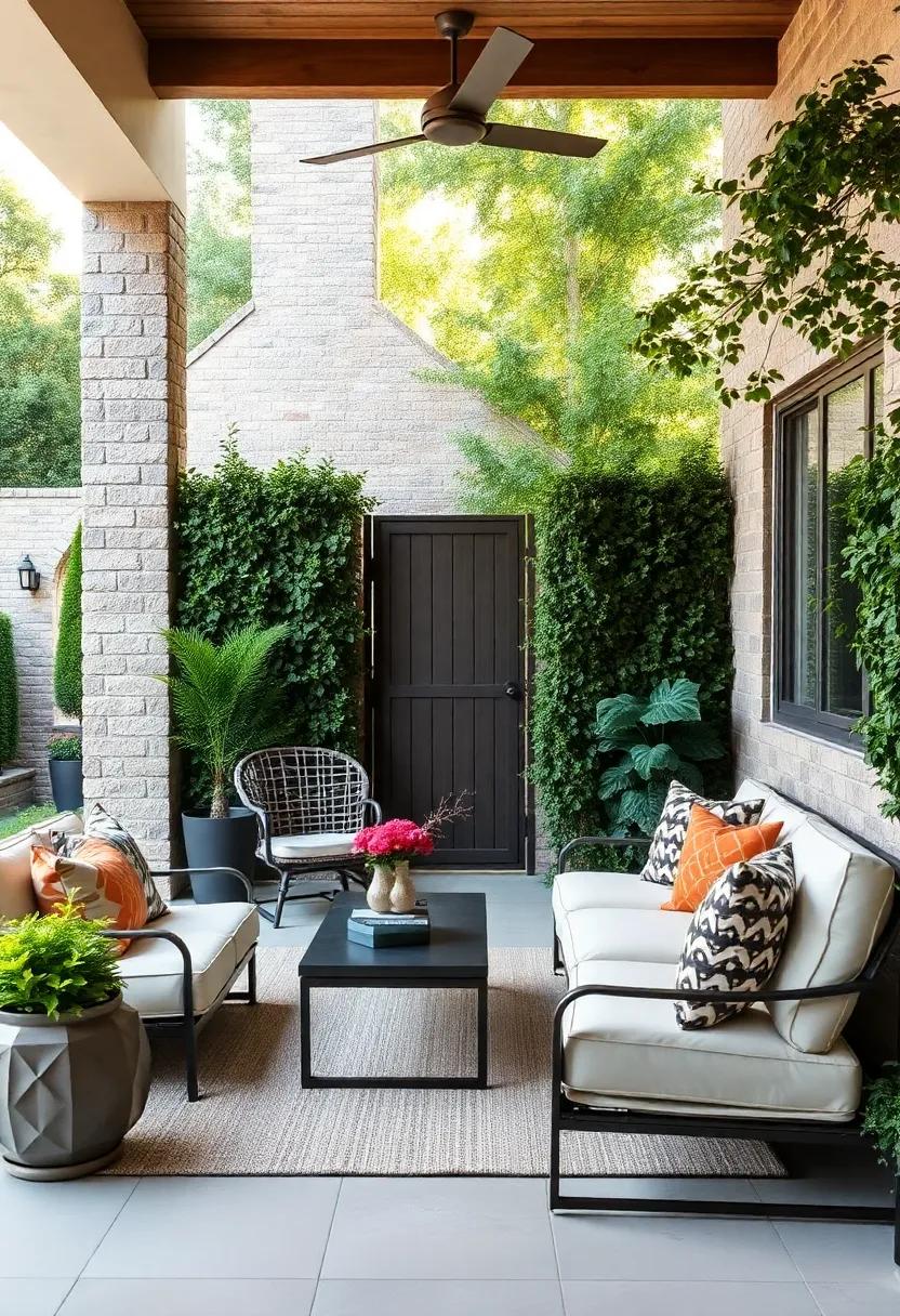 Stylish Hedge: Use ⁢tall hedging as‌ a fence alternative with a hidden or ornamental ⁣gate that adds a touch of intrigue