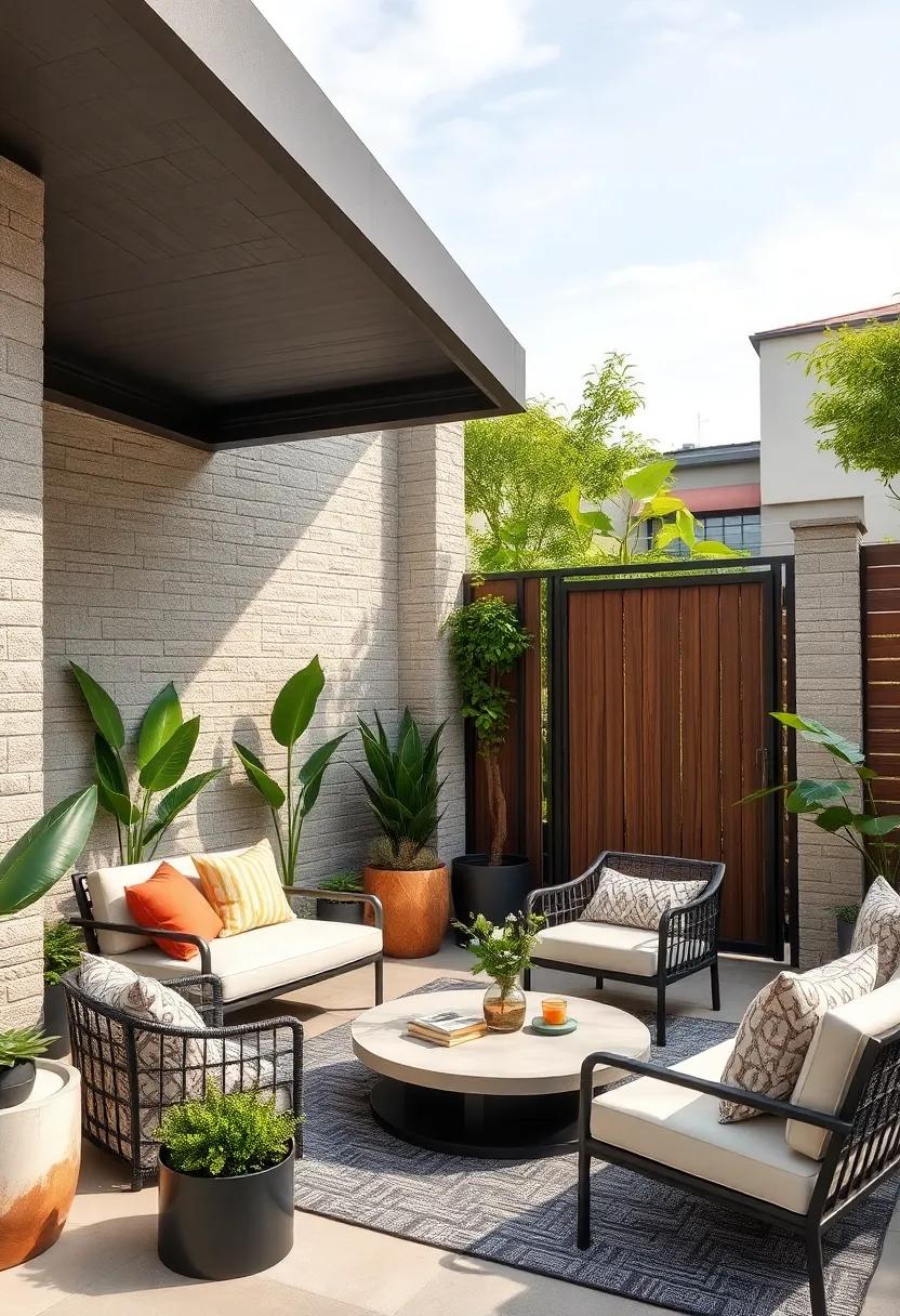 Urban Chic Chain ⁣Link: Reimagine chain link fencing with decorative ‌slats⁢ and a stylish⁢ gate,perfect⁣ for an urban‌ environment