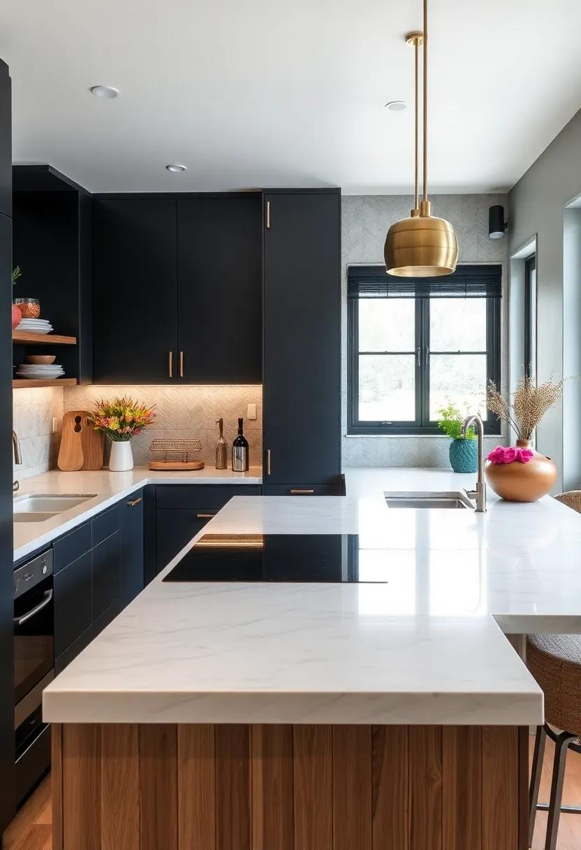 Induction Cooktop: Upgrade to an induction cooktop for a sleek, modern cooking method that also saves space and enhances safety