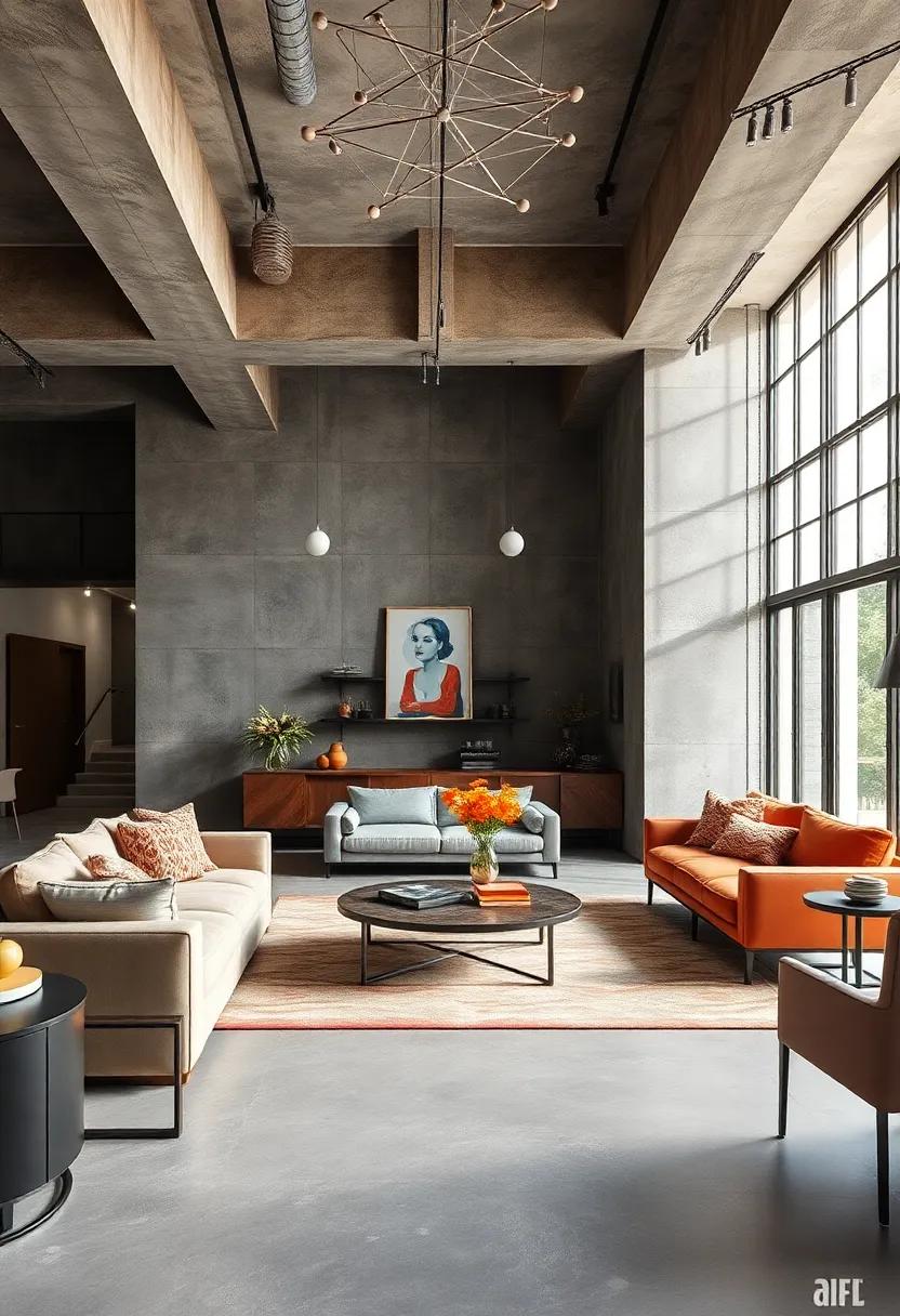 Create an open layout: Use furniture arrangement and minimal partitions to cultivate a ‍sense of spaciousness typical of industrial spaces