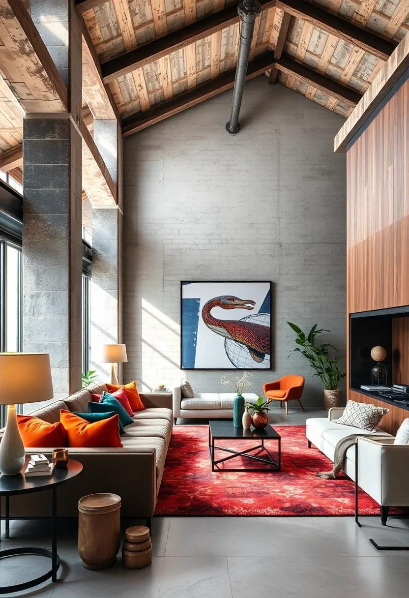 Emphasize architectural ⁣features: Highlight ⁣beams, columns, or other structural details that add uniqueness to your space