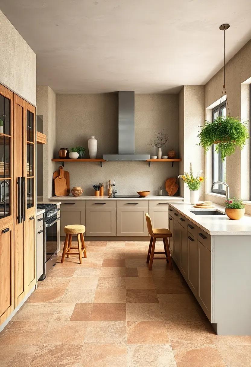 Earthy Granito Tiles: Use granito tiles for a robust yet stylish flooring option that echoes the natural tones of indoor-outdoor environments