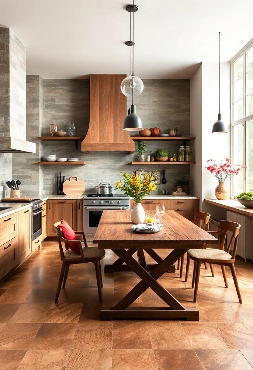 Rustic Glazed Tiles: Glazed ceramic tiles with a rustic finish can provide the best of both worlds—beauty and resilience