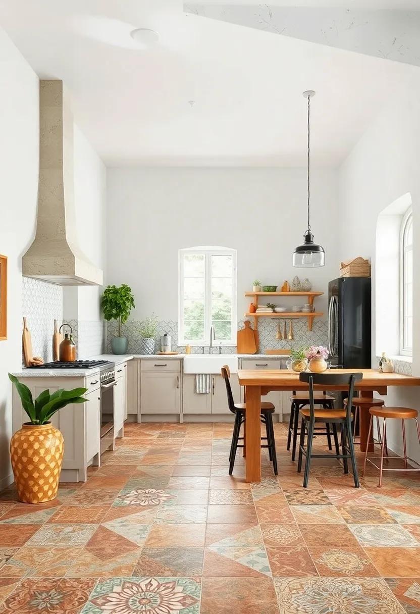 Vintage Spanish Tiles: Incorporate vintage Spanish tiles renowned for their intricate designs and vibrant colors to breathe life into your kitchen