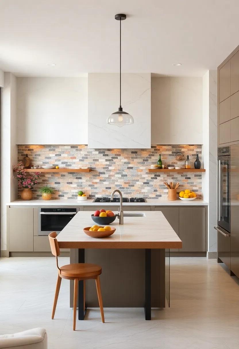 Artisan Backsplashes: Incorporate​ handmade ⁢tiles or designer mosaics as a​ stunning backsplash⁣ that showcases craftsmanship and⁣ adds character to the walls