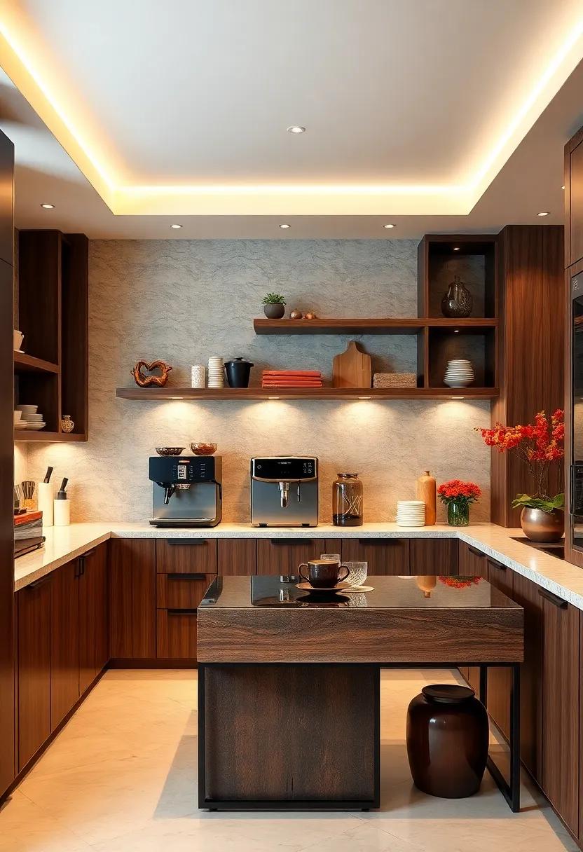 Dedicated Coffee⁤ Station:‍ Create an ​immersive coffee corner complete ⁤with high-end ⁣espresso ​machines and stylish ⁣mugs,perfect for ​enthusiasts and connoisseurs ‍alike