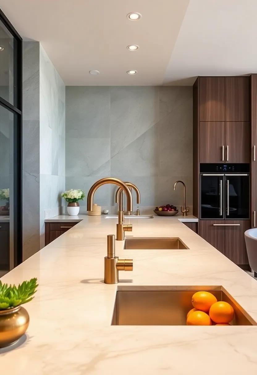 Over-the-Top Faucets: ​select faucets with ‍innovative designs or⁤ finishes, such as ⁤antique bronze or polished gold, to ⁤create‌ a statement‌ piece above your ⁣sinks