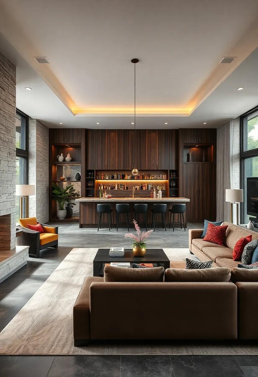 Utilize‍ Dark, Rich Woods for a ⁣Warm⁣ and Inviting Atmosphere