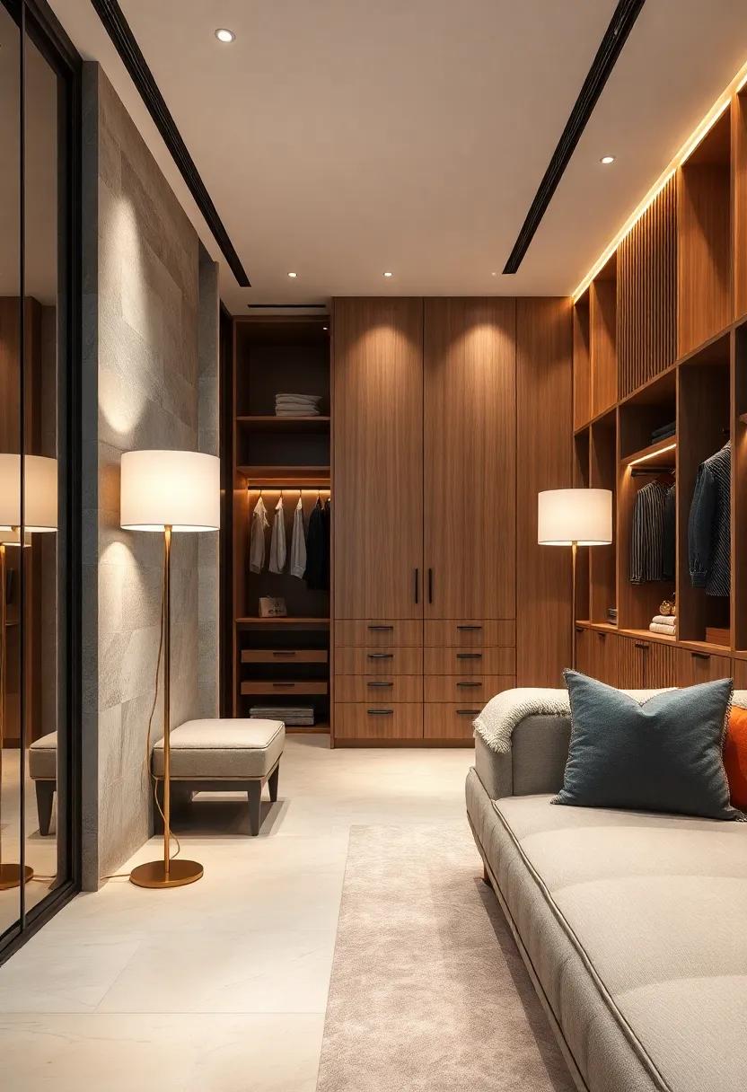 Luxurious Floor Lamps: Place⁢ floor lamps in corners or by seating areas, combining functionality ⁢with a classic touch of elegance