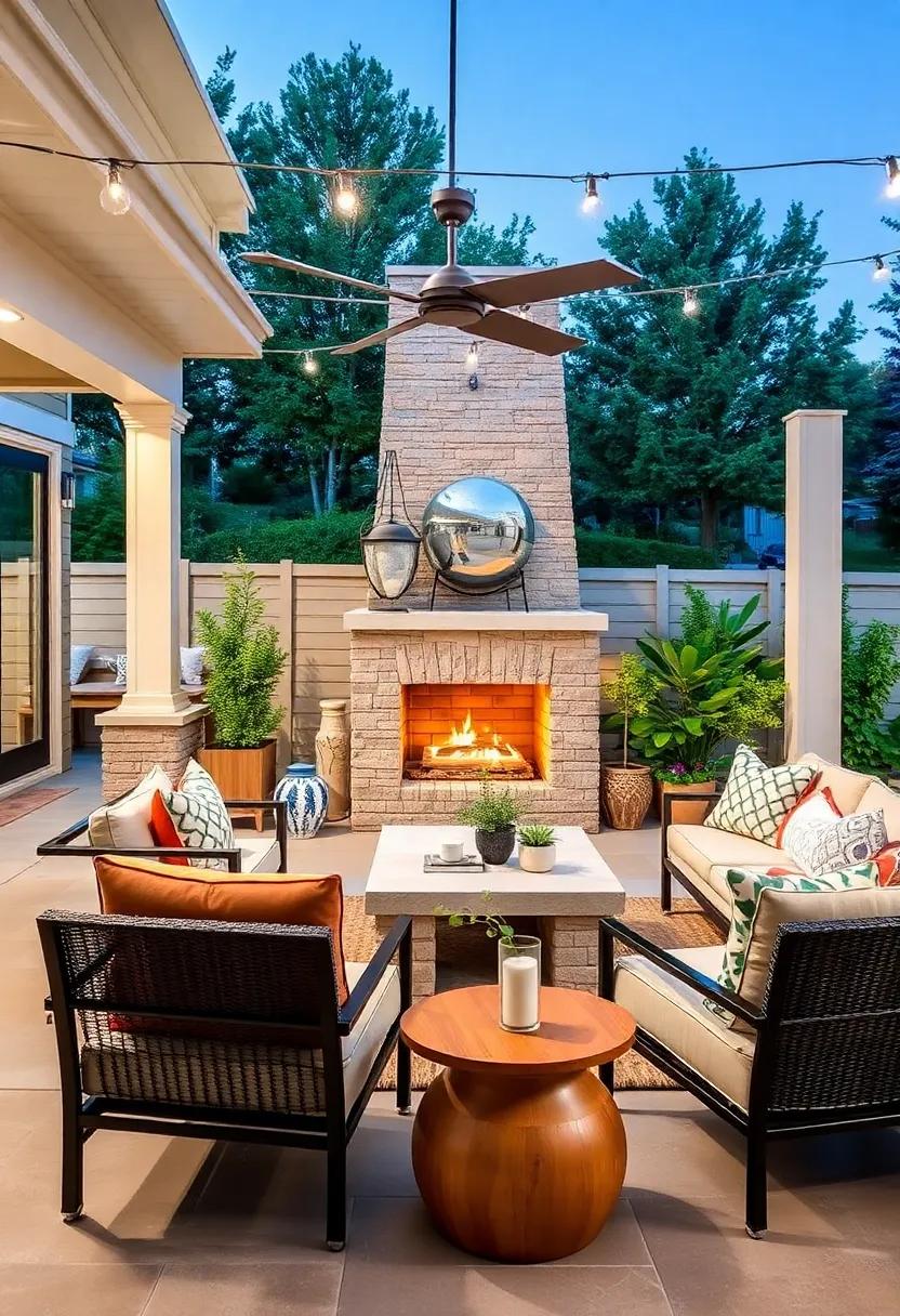 Garden Trellis decor: Enhance ‍your patio walls with decorative trellises, climbing plants, ‍or vibrant flowers⁣ for ⁤a lush, green backdrop that brings life to your space