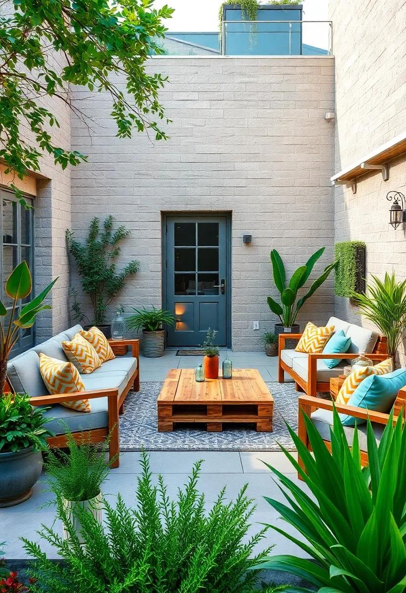 DIY Pallet Furniture:‌ get crafty‌ with repurposed wooden pallets to create unique, budget-friendly seating and tables that showcase your ‍personal style