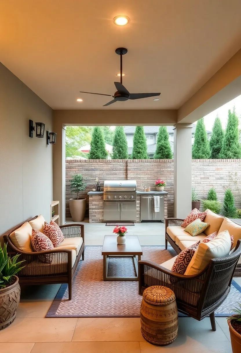 Build a Kitchenette: Enhance‍ your ⁢outdoor experience with a small grill station or outdoor bar⁤ for‌ entertaining and casual dining