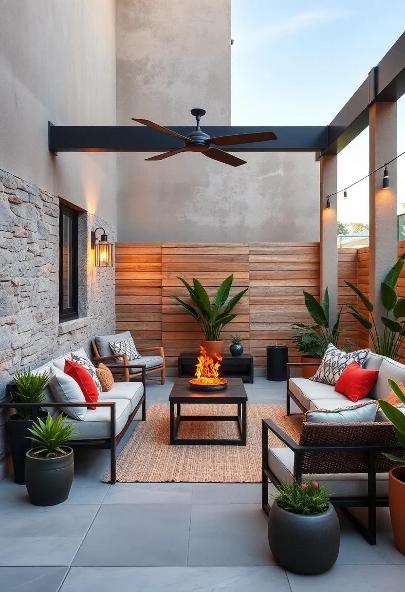 Experiment with Textures: Combine smooth⁤ metal finishes ​with rougher wood and stone surfaces to captivate the senses and add visual intrigue