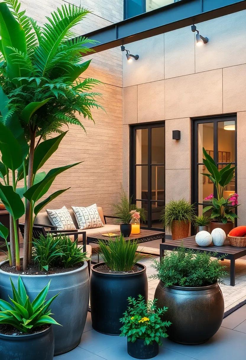 Integrate Industrial Planters: Choose ‍metal or concrete ⁤planters for ⁤your greenery,enhancing the ​cohesive look‌ of your industrial-inspired outdoor​ space