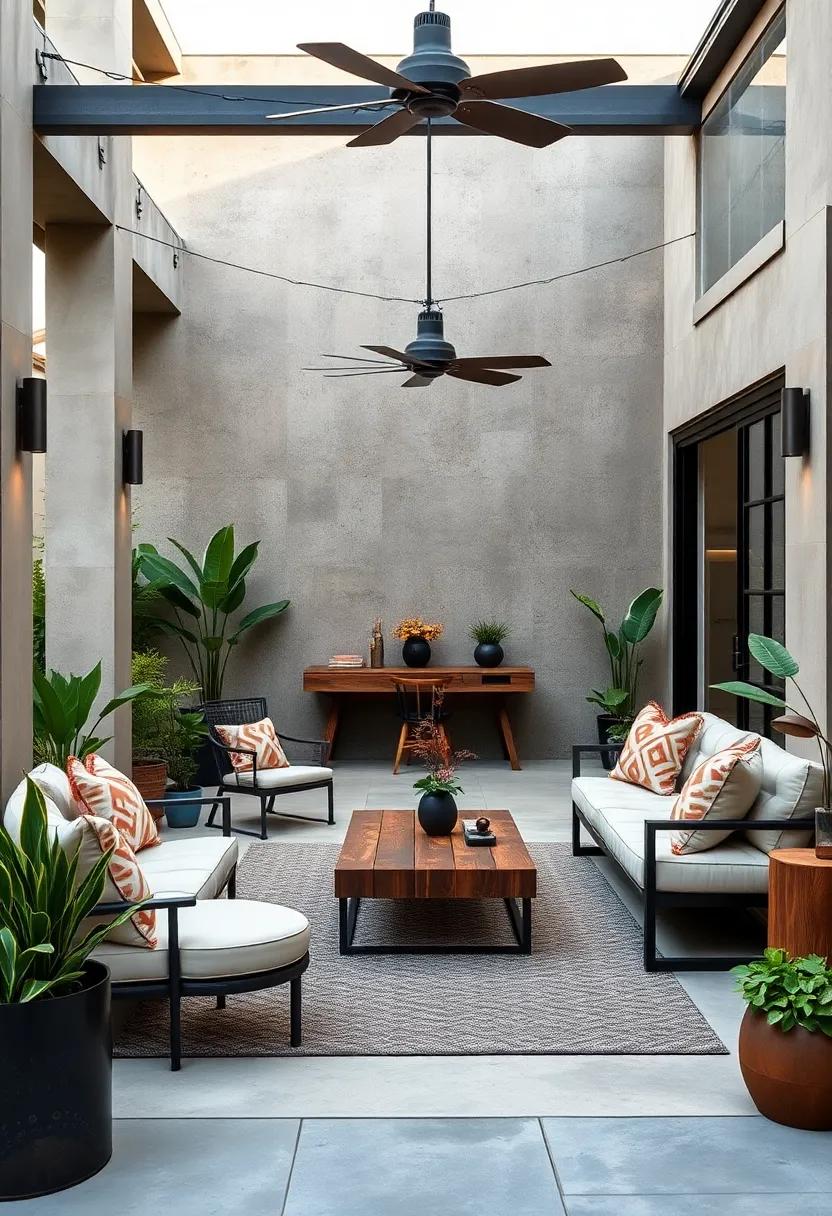 Opt for minimalistic Furniture: Choose sleek, minimalist furniture designs to maintain an ⁤open,​ airy feel‍ while still adhering to your industrial ⁢theme