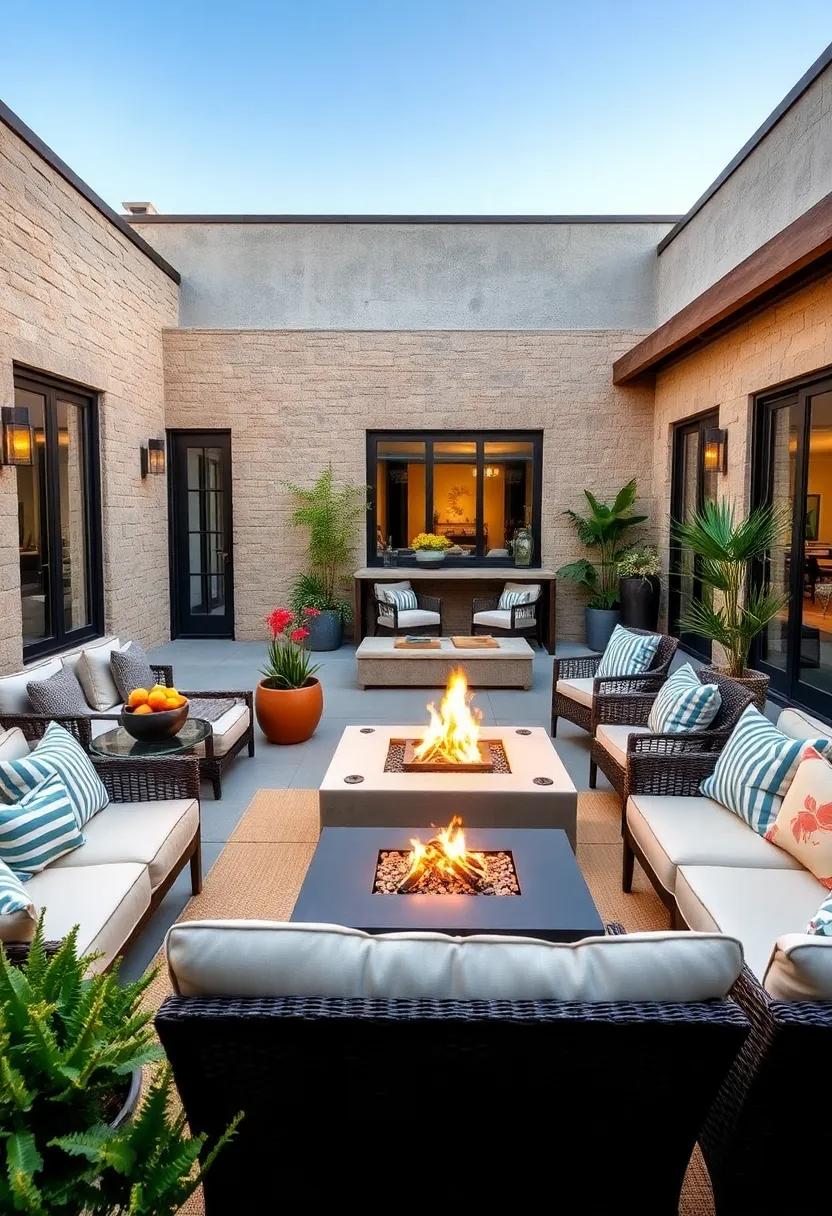 Use Fire-Resistant Materials: ensure outdoor fabrics and furnishings ​are‌ fire-resistant, especially around⁣ fire pits, ‌for safety ⁤without sacrificing style
