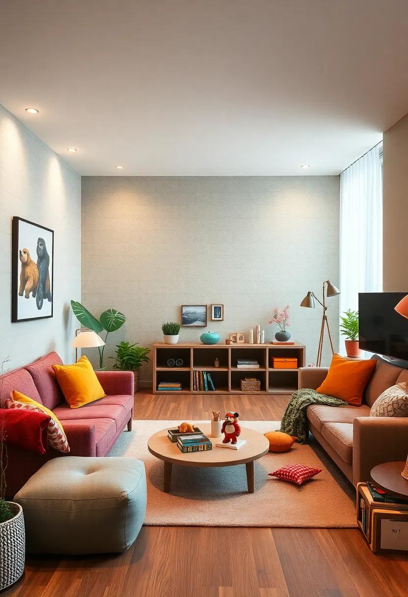 Playroom Retreat: Designate a small area with fun ⁢toys, adult coloring books, or games to​ remind you of⁢ the joys of childhood