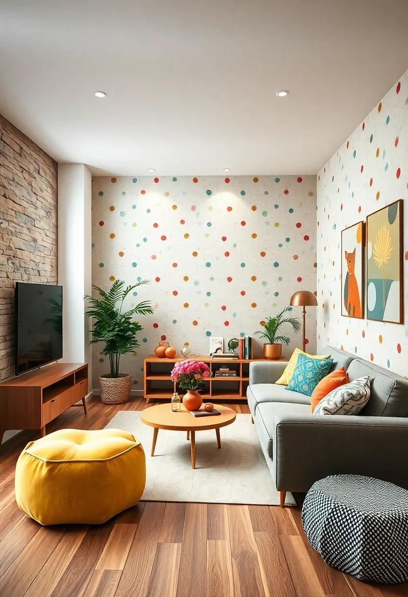 Whimsical Wall Paper: Choose wallpaper with playful designs,‍ from stripes to polka dots, that adds character and creates a sense of wonder