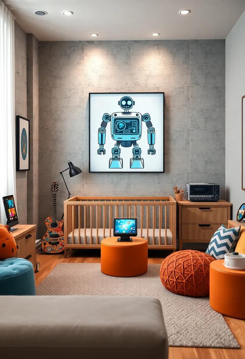 Interactive ⁣Touchscreen​ Art:⁢ Use a ‌digital canvas or tablets that allow ⁣kids to create their ⁤own robot‌ designs, ⁤merging art ‌with‌ technology‍ for endless possibilities