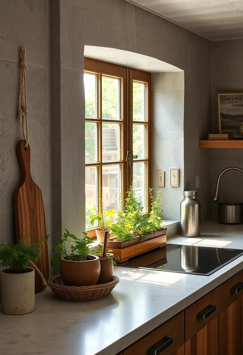 Herb Garden: Dedicate a small area to⁢ a herb garden on your ​windowsill, bringing fresh flavors and a touch of nature into your kitchen